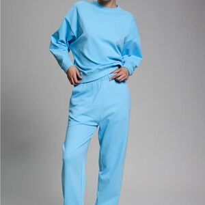 NWT Sky Blue Women's Sweatpants M/L